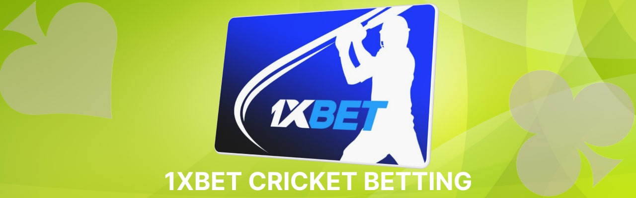 1xBet online cricket betting