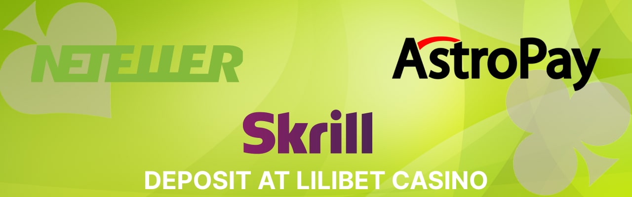 Deposit at lilibet casino