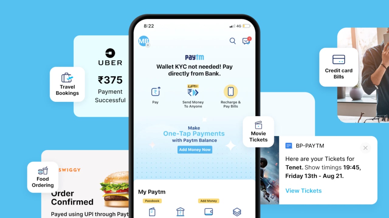 paytm one tap payments