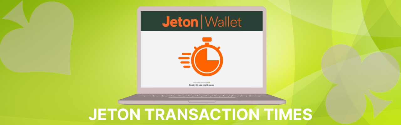 Jeton wallet transaction times