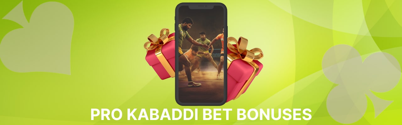 Pro kabaddi bet bonuses