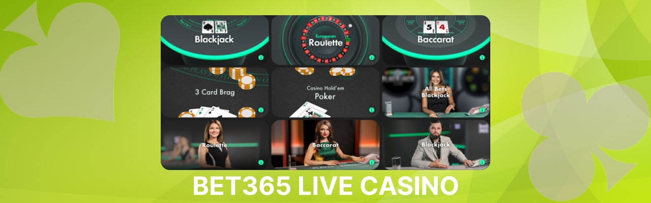 Bet365 live casino