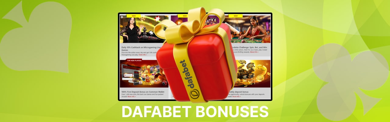 Dafabet casino bonuses promotions