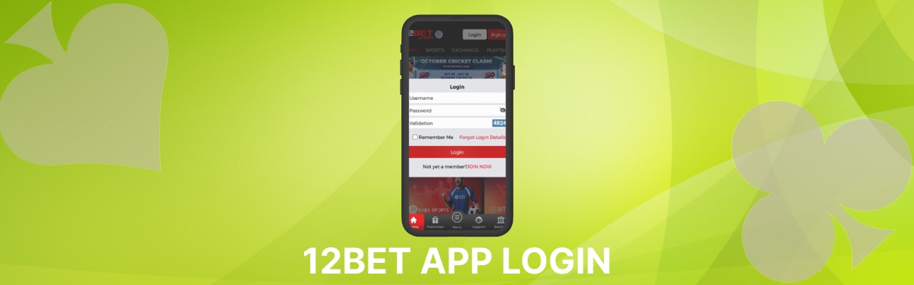 12Bet app login