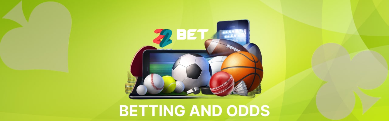 22Bet online betting odds