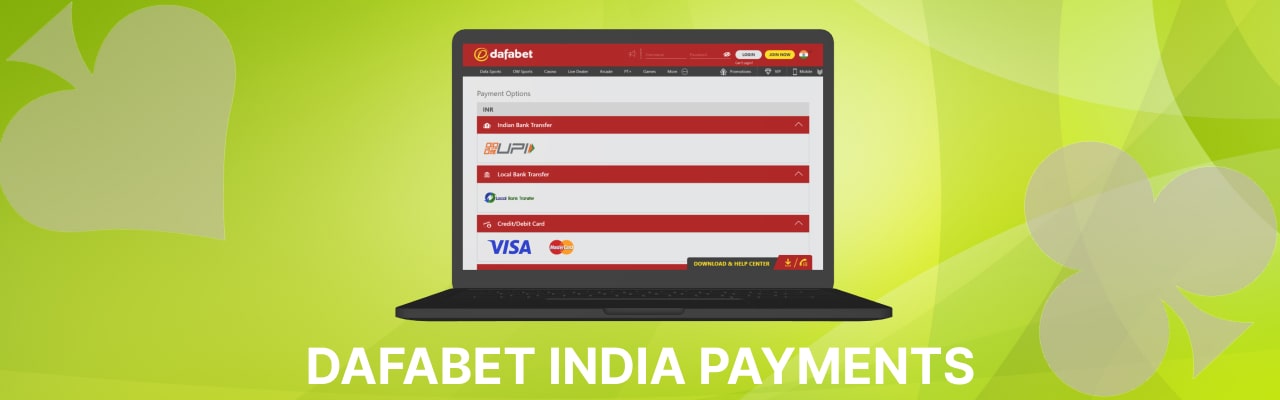 Dafabet india payments