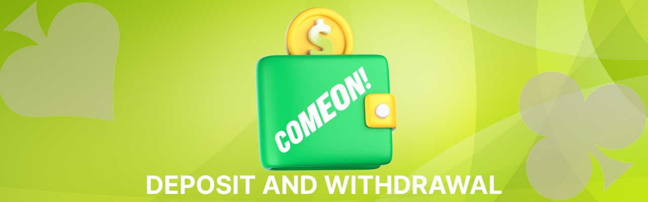 Money management at comeon