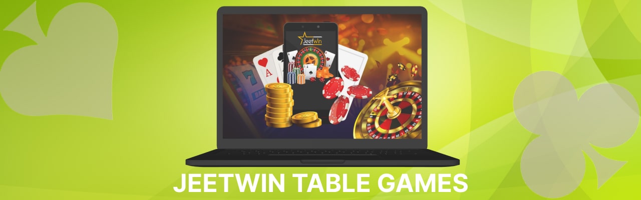 Table games at jeetwin casino