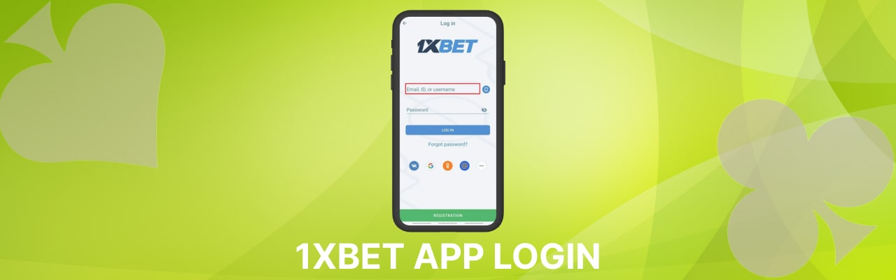 1xbet app login