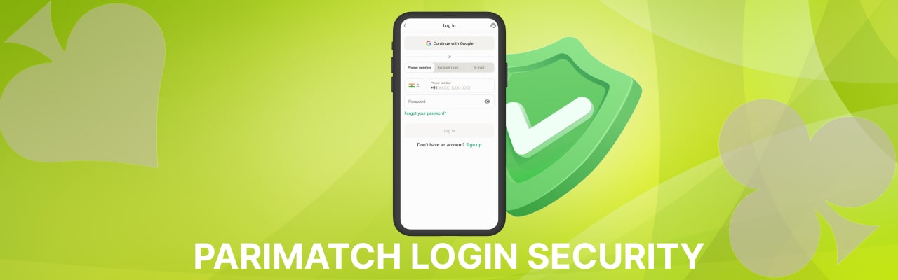 Parimatch login security