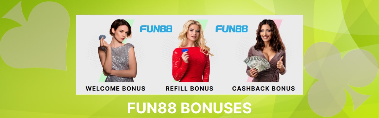 Fun88 bonuses