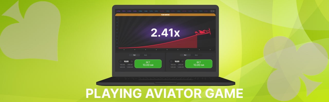 Play aviator game