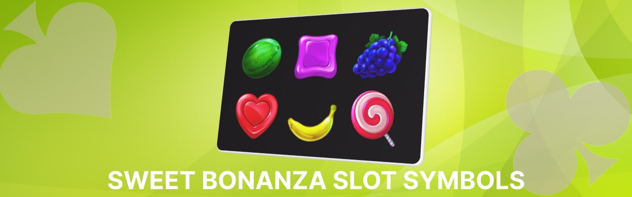 Sweet bonanza slot symbols