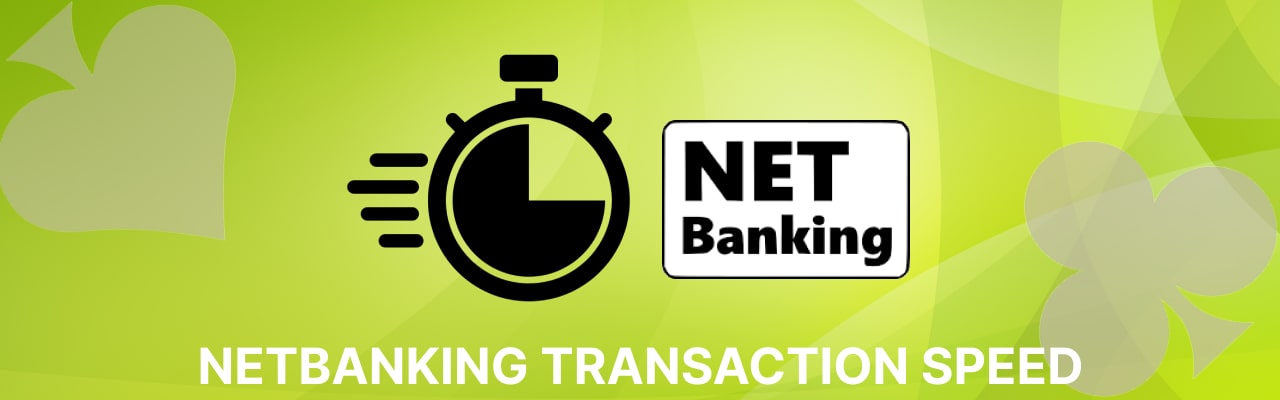 Netbanking transaction speed