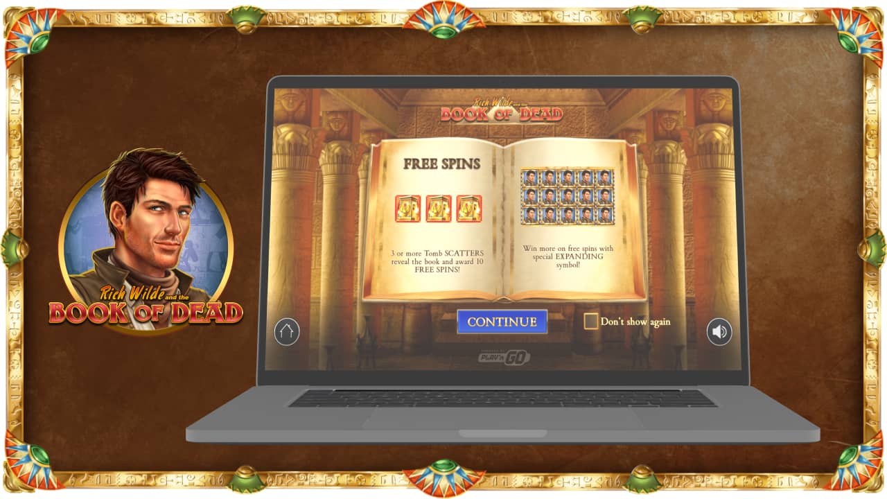 Book of Dead slot free Spins