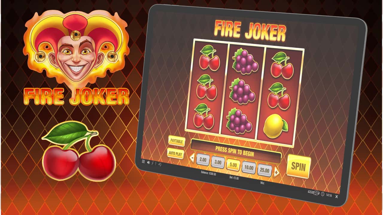Fire Joker by Play'n GO symbols