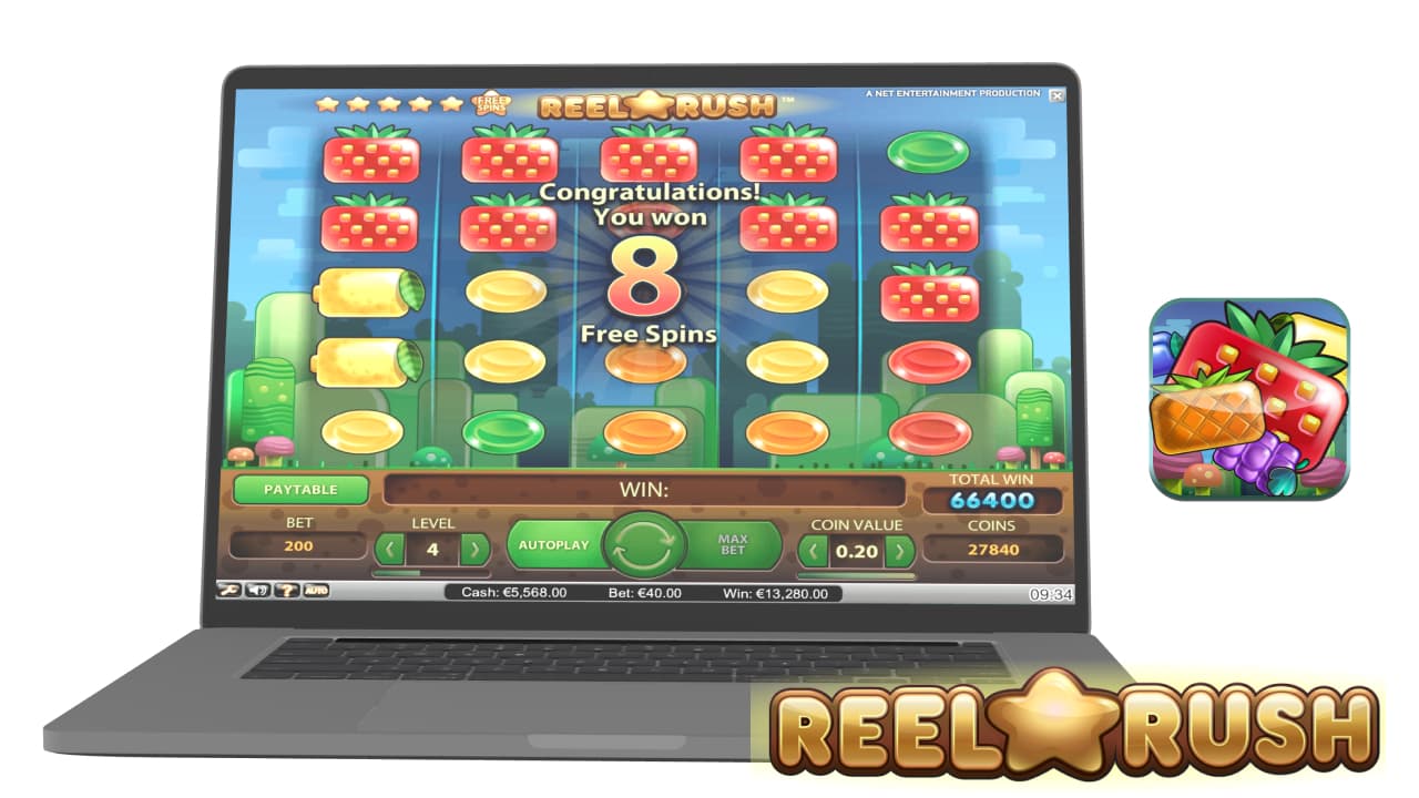 Reel Rush free spins