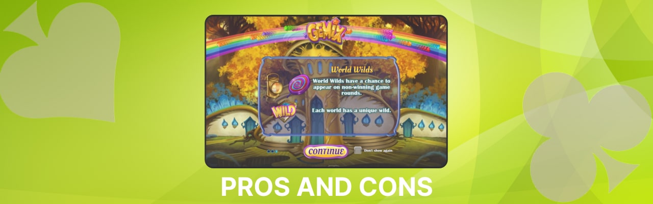 Pros and cons of gemix slot