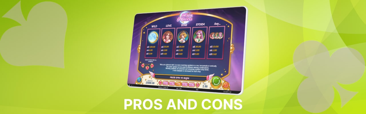 Pros and cons of moon princess