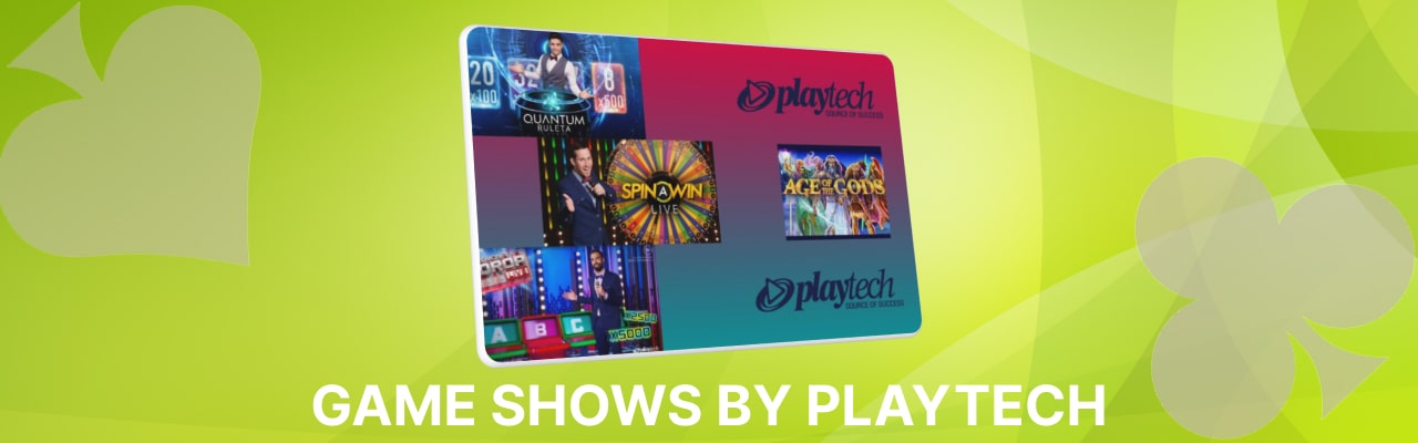 Game shows by playtech