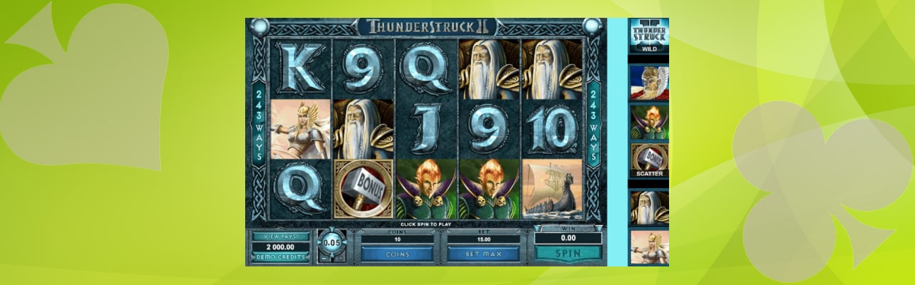 Play thunderstruck 2 game