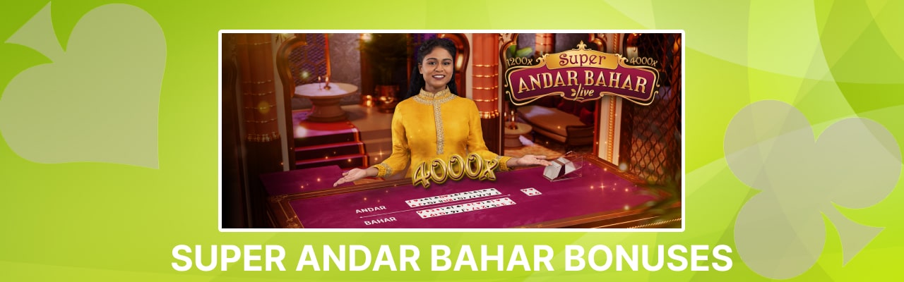 Super andar bahar bonuses