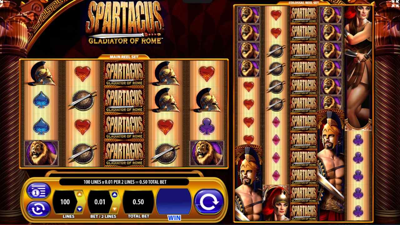 Spartacus Gladiator of Rome online slot machine