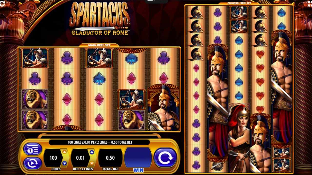 Spartacus Gladiator Rome online slot