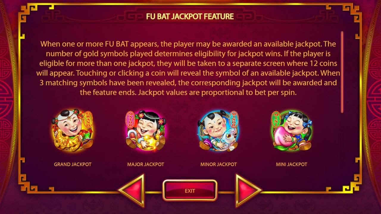 88 Fortunes slot jackpot feature