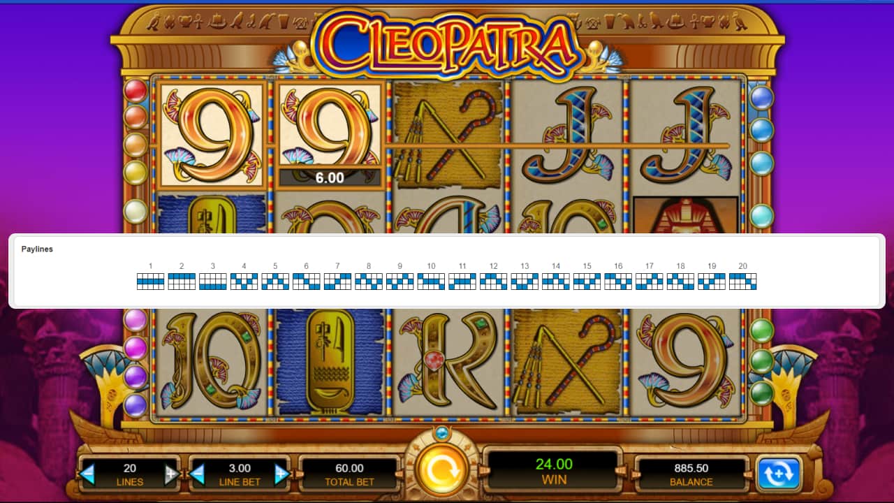 Cleopatra slot by IGT