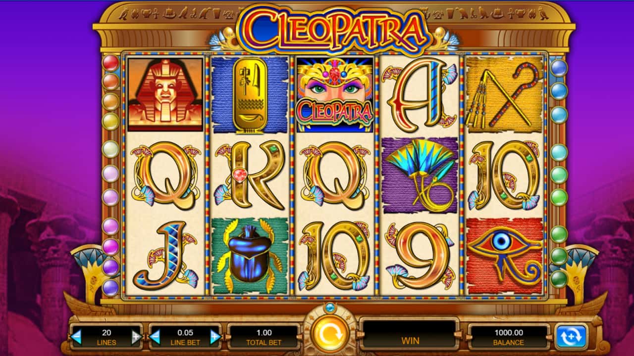 Cleopatra slot game