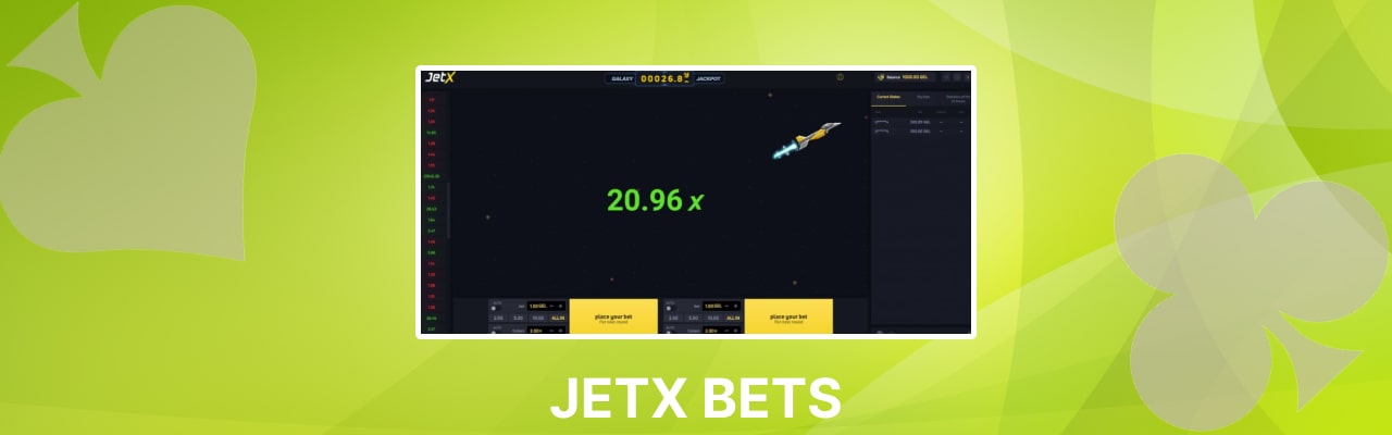 Jetx bets