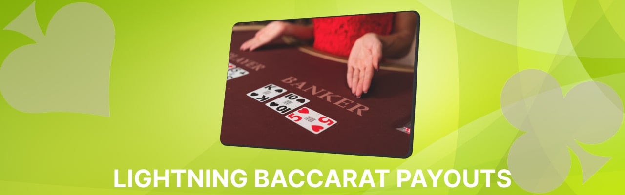 Lightning baccarat live game payouts