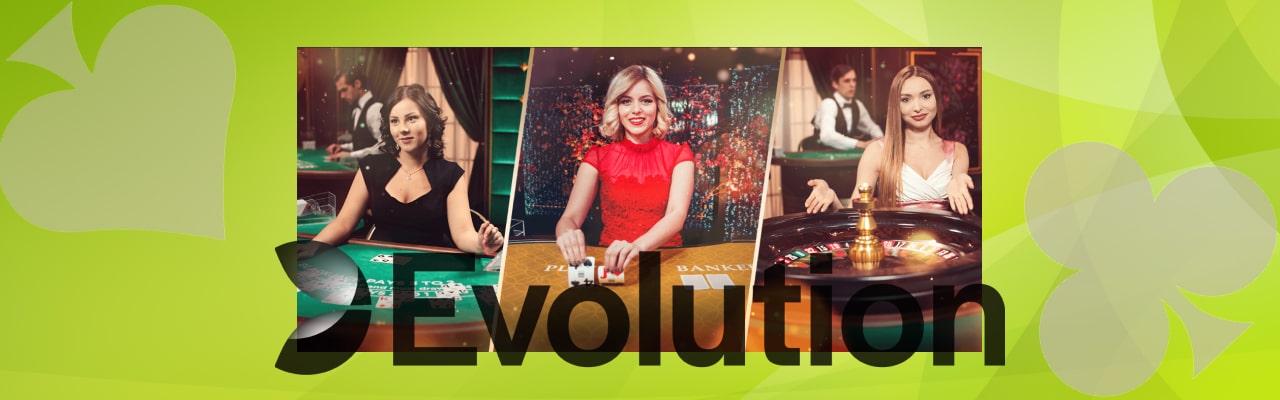 Live games by evolution