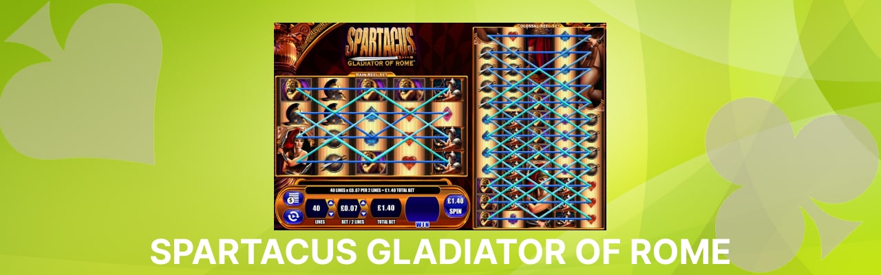 Play spartacus gladiator of rome slot