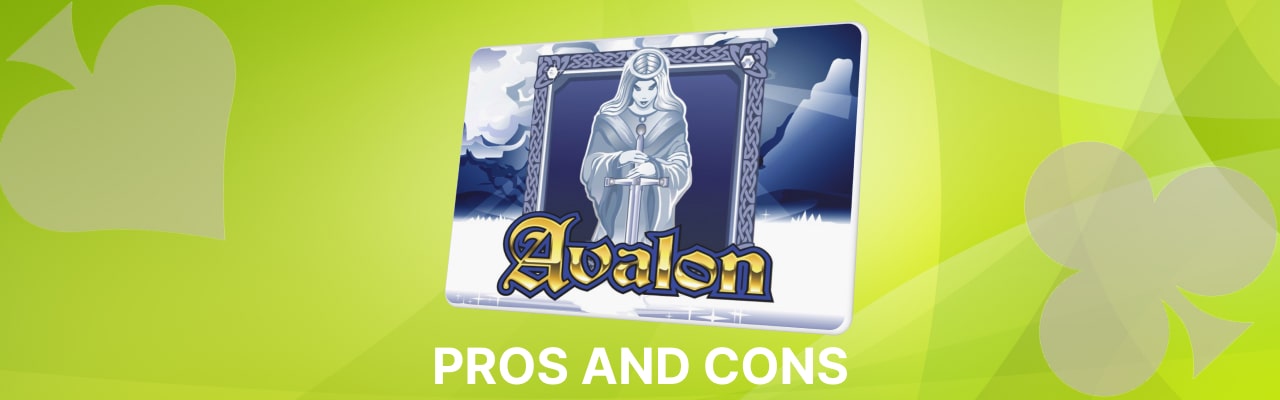 Pros and cons of avalon slot