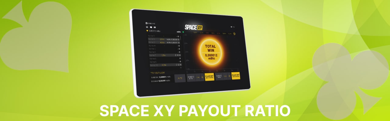 Space xy payout ratio