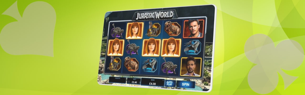 Jurassic world slot payout ratio and volatility