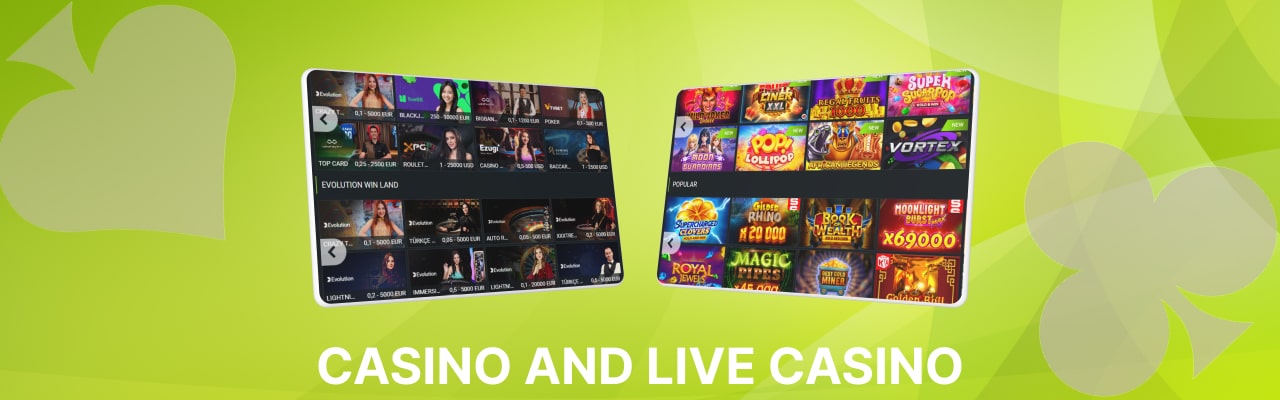 Linebet casino live