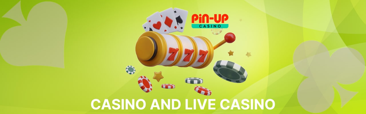 Pin up casino live