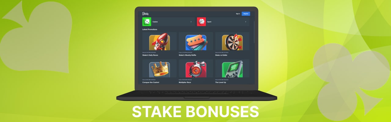 Stake bonuses