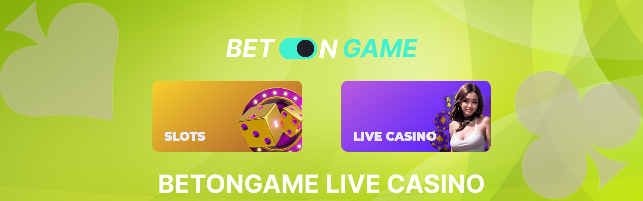 Betongame online casino live games