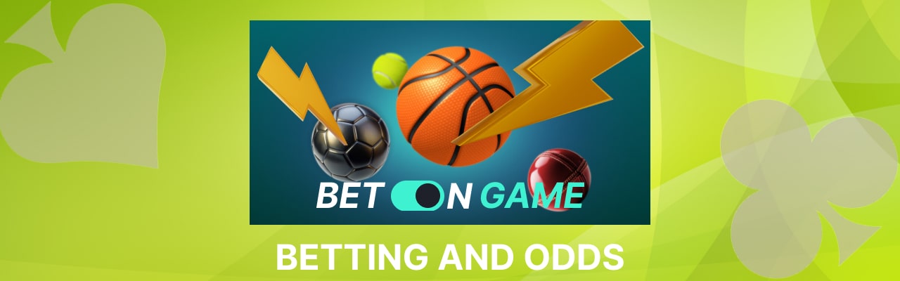 Online sports betting and odds for betongame casino