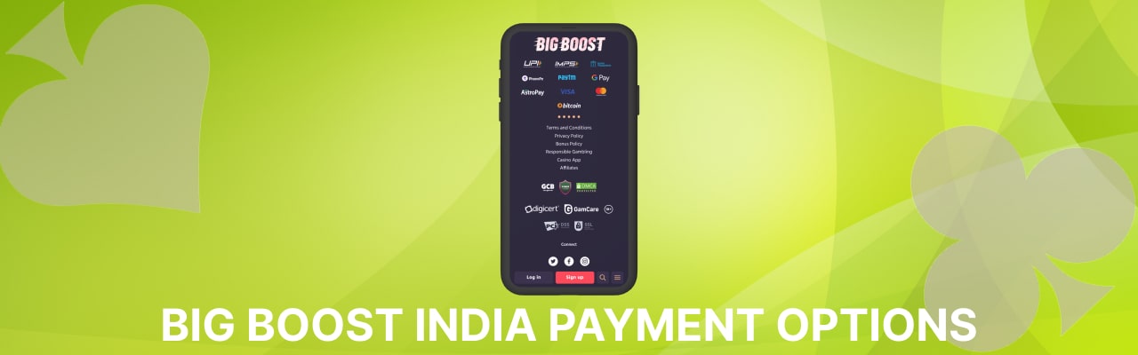 Big boost india payment options